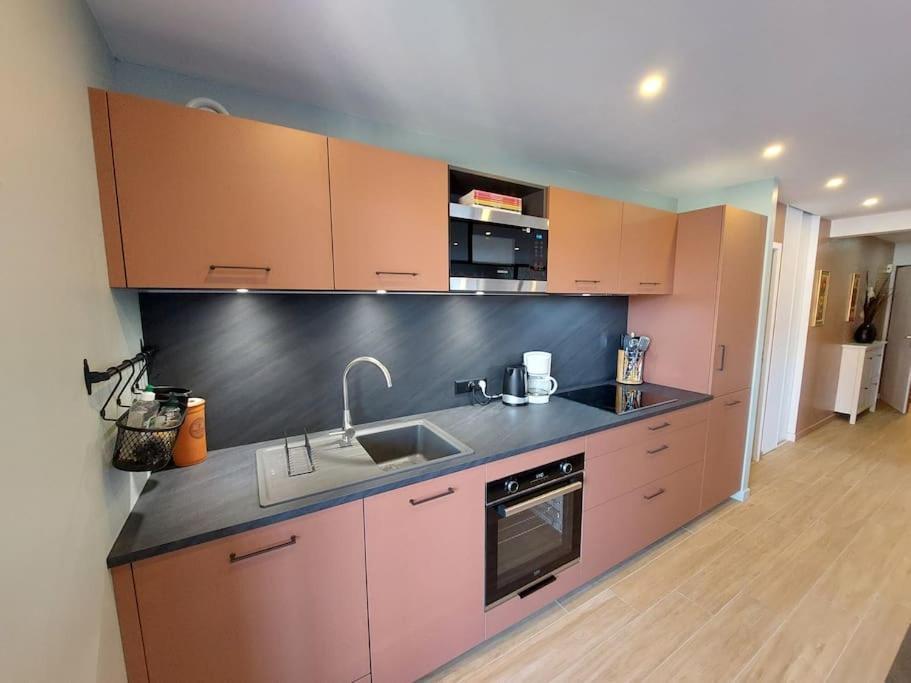 Charmant Appartement Lac D'Annecy / Ski - 6 Pers เมนตง-ซองต์-แบร์นา ภายนอก รูปภาพ