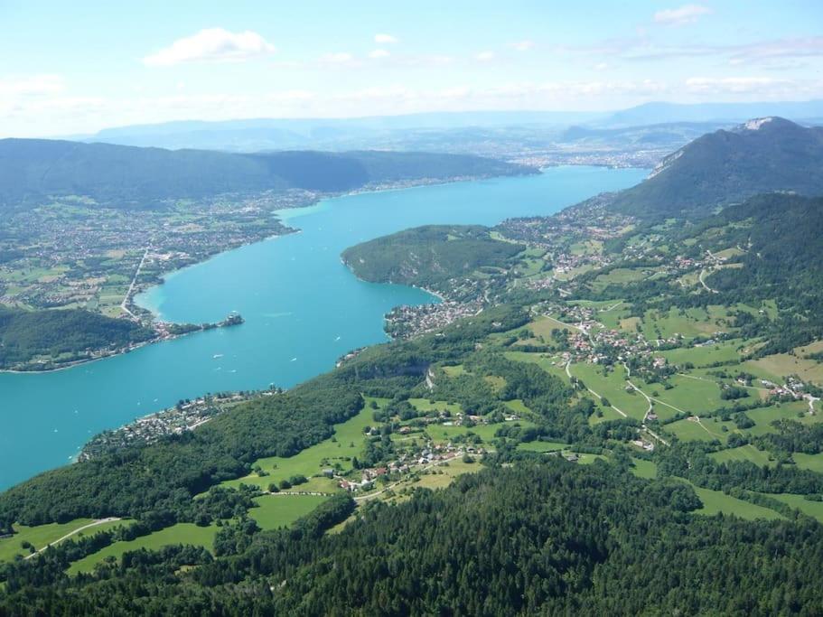 Charmant Appartement Lac D'Annecy / Ski - 6 Pers เมนตง-ซองต์-แบร์นา ภายนอก รูปภาพ