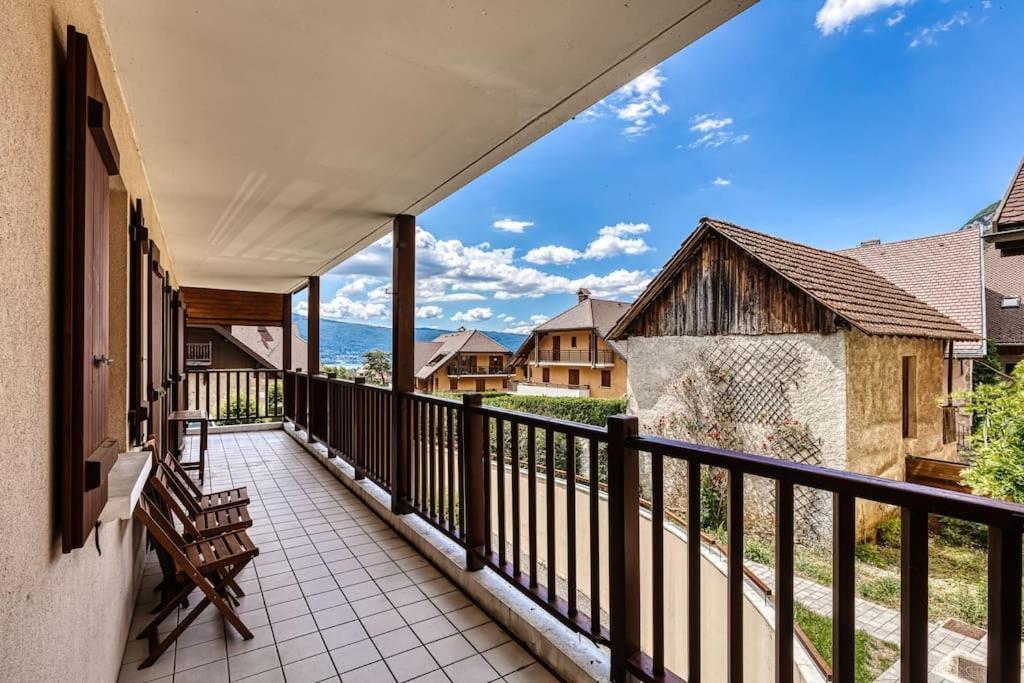 Charmant Appartement Lac D'Annecy / Ski - 6 Pers เมนตง-ซองต์-แบร์นา ภายนอก รูปภาพ
