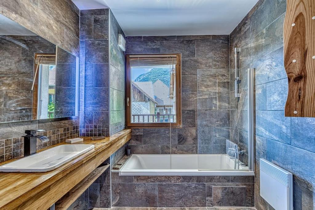 Charmant Appartement Lac D'Annecy / Ski - 6 Pers เมนตง-ซองต์-แบร์นา ภายนอก รูปภาพ